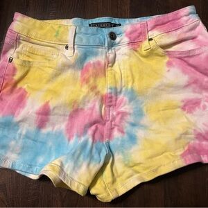 Hot Topic Blackheart Tie-Dye Women's Shorts-size 11